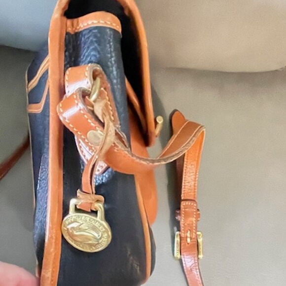 Dooney & Bourke Blue Frontier Outback Handbag # DBR496 - Picture 12 of 15